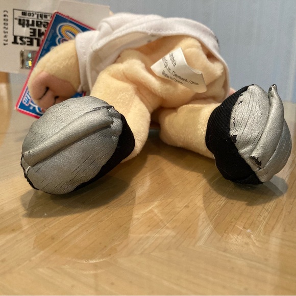 NWT NHL NY Rangers ‘Cool Beans’ bean bag toy bunny - Picture 7 of 15